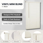 LOTUS & WINDOWARE Cordless Mini Blind, Window Blinds - Image 4