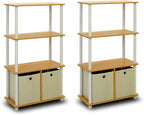 Furinno Go Green 4-Tier Multipurpose Storage Rack Shelving Unit - Image 5