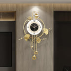 Wall Clock, Large Gold Wall Clock - Image 5