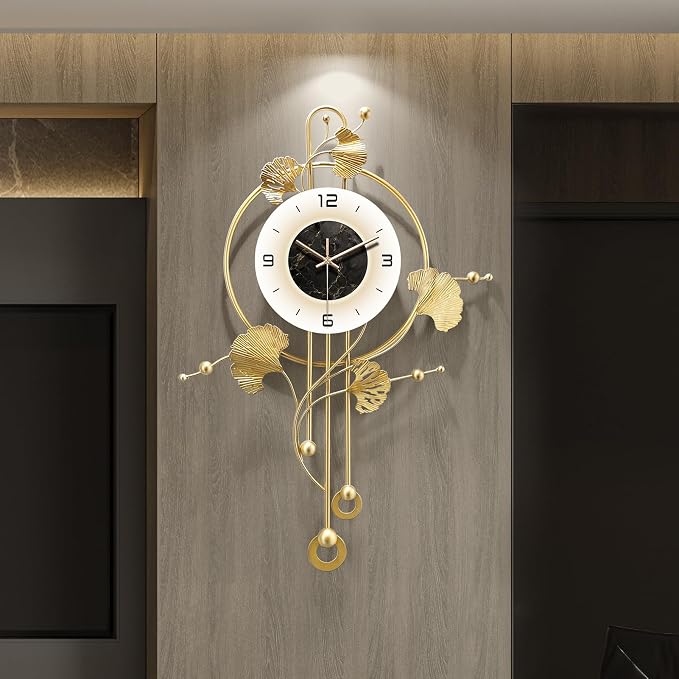 Wall Clock, Large Modern Wall Clock by ElevateYourWalls