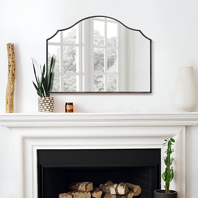 Besdomus Scalloped Arched Mirror - Image 6