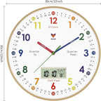 Foxtop Digital and Analog Learning Clock - Image 7