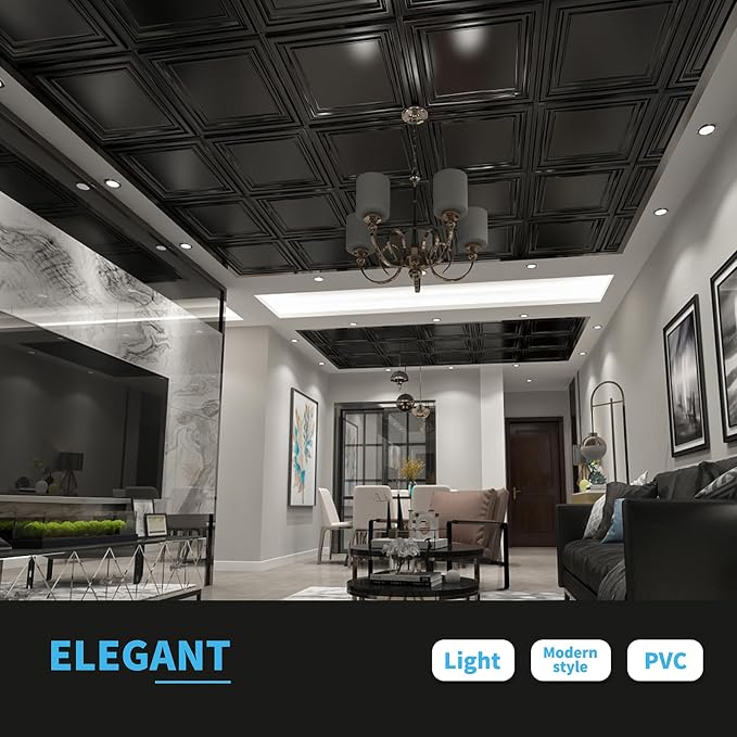 Art3d PVC Ceiling Tiles - Image 3
