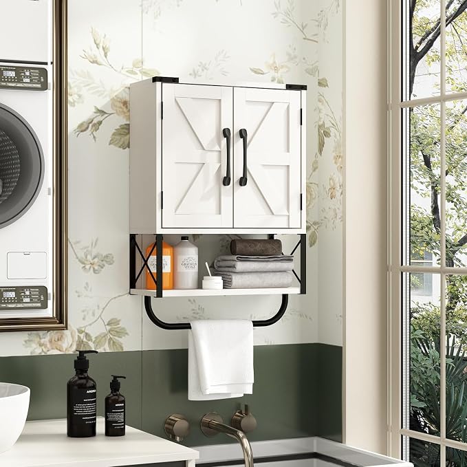 RUSTOWN Farmhouse Rustic Medicine Cabinet - Image 6