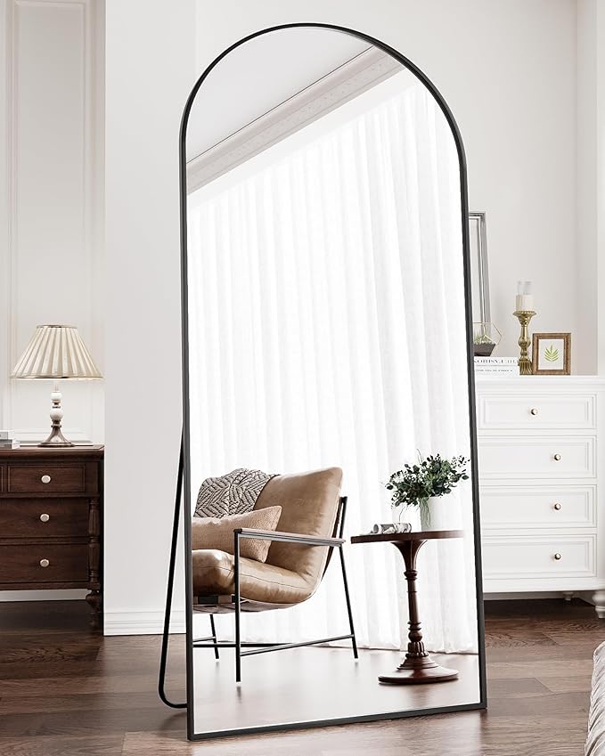 Full Length Mirror, Oversized Standing Hanging or Leaning Against Wall Mounted by ZMYCZ