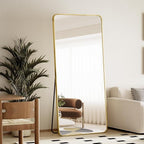 BEAUTYPEAK Gold Full Length Mirror, Suitable - Image 6