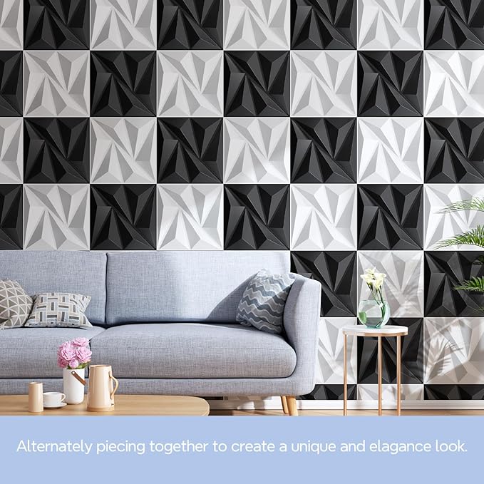 STICKGOO 3D Wall Panels for Interior Wall Decor, 33 Pack - Image 5