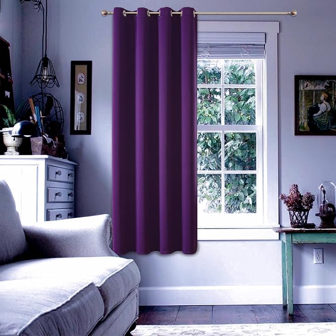 ChrisDowa Blackout Curtains 36 Inches Long - Image 5