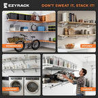 Heavy Duty Metal Brackets for Garage Wall Shelving, Modular Wall Mounted - Image 8