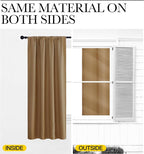 NICETOWN Kitchen Curtains, Short Blackout Curtains & Drapes, Thermal Insulated - Image 5