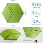 16 Pack Self-Adhesive Acoustic Panels 12" X 10" X 0.4" - Image 3