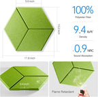 12 Pack Self-Adhesive Acoustic Panels 12" X 10" X 0.4" - Image 3