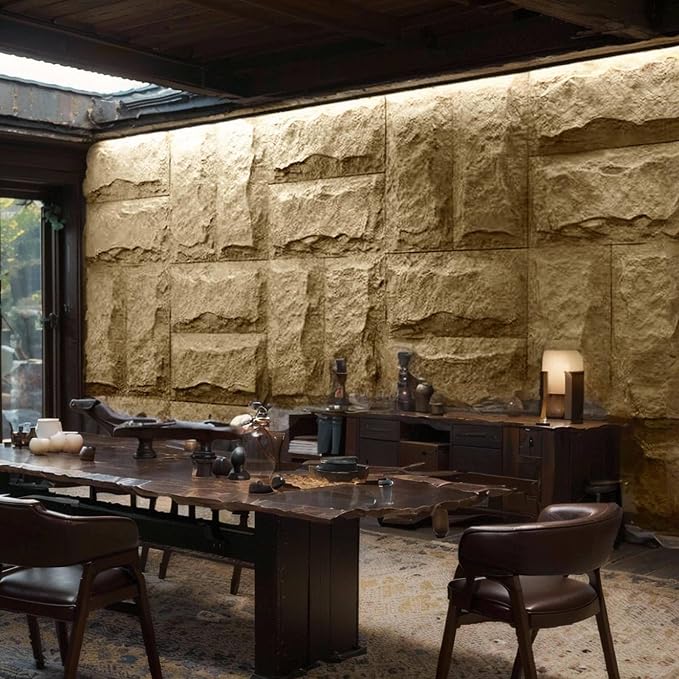 Stone 3D Wall Panels, 23.6"*47.2" Wall Paneling - Image 6