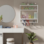 Towel Rack Bathroom Storage Shelves Over The Toilet - Image 5