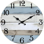 JoFomp 12 Inch Wall Clocks Battery Operated, Silent Wall Clock Non Ticking by JoFomp