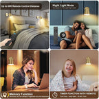VATONI Plug in Wall Sconces - Image 4