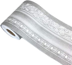 UPREDO 3D Decorative Floral Molding Waterproof Wallpaper Border Peel and Stick by UPREDO