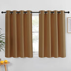 NICETOWN Gold Brown Blackout Curtain by NICETOWN