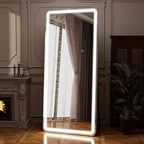 71"x26" LED Full Length Mirror – Standing Floor Mirror by Unknown