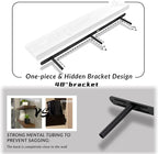 Floating Shelves 48 Inch Long 8" Deep Set of 2, Heavy Duty Wood Wall Mounted - Image 5