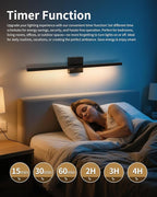 8000mAh Battery Operated Wall Sconce Set of 2, 3000K-6000K Dimmable - Image 6
