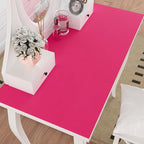 VEELIKE Hot Pink Velvet Fabric Wallpaper Peel and Stick Soft Felt Drawer Liners - Image 4