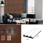 NeatiEase Wood Panels for Wall Color Samples Pack, Soundproof Wood Slat Wall - Image 6