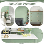 Dimoon 17.3''x78.7''Peel and Stick Wallpaper Light Green Contact Paper - Image 6