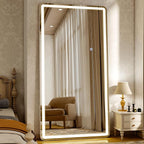 76"x34" LED Full Length Mirror – Standing Floor Mirror by Unknown