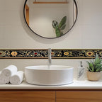 HOMETITUTE Wallpaper Border 4x196 Inch Peel and Stick Wall Border Wallpaper - Image 3