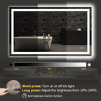Hivone 60X36 LED Bathroom Mirror - Image 5