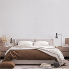 Beige Wallpaper Grasscloth Peel and Stick Wallpaper 15.7"x 118" Fabric Contact - Image 3