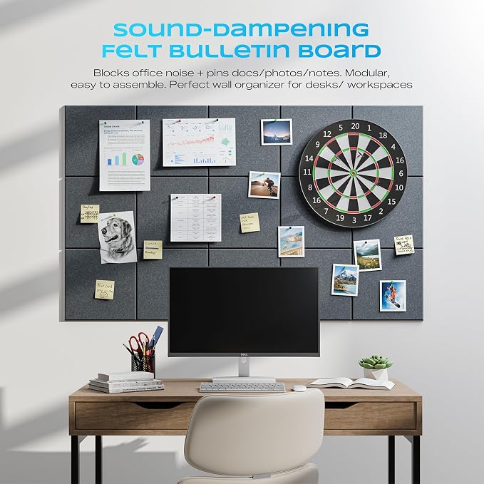 12 Pack Self-Adhesive Acoustic Panels, Soundproof Wall Panels - Image 4