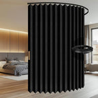 Room Divider Curtain Sets with Flexible Ceiling Track, Privacy Soundproof - Image 2