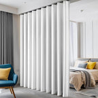 Hoeflife Room Divider Curtains Blackout Floor to Ceiling Curtain by Hoeflife