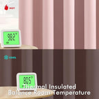 MIULEE Blackout Curtains for Bedroom Living Room 2 Panels, Thermal Insulated - Image 4