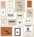 KBKBART Retro Western Wall Art Set – 15 Vintage Cowboy & Desert Prints by KBKBART