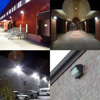 LED Wall Pack Light with Dusk to Dawn Photocell, 120W 15600LM 5000K Daylight - Image 8