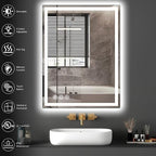 24"x 36" LED Bathroom Mirror - Image 3