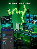 Govee Glide Hexagon Light Panels Ultra, RGBIC 3D Wall Lights - Image 3