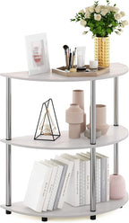 Furinno Frans Turn-N Half Round Console Table by Furinno-FitsYourSpaceFitsYourBudget