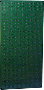 Wall Control Pegboard 32in x 16in Green Metal Pegboard Tool Board Panel by Wall+Control