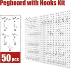 4 Pack Metal Pegboard Panels - Image 5