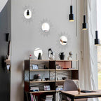 3 Set Sunburst Mirrors for Wall Decorative Metal Mirrors Small Mirror Sets - Image 5