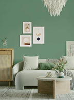 Dimoon 118''x17.7'' Green Peel and Stick Wallpaper Contact Paper Modern Self - Image 5