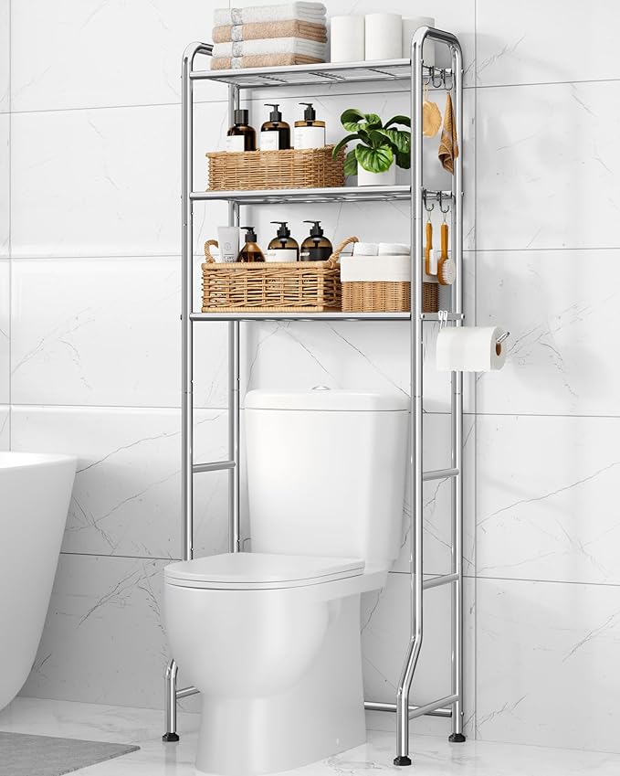 Kitsure Over Toilet Storage Rack by Kitsure