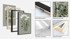 Large Flowers Canvas Wall Art - Image 7