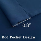 IGEMAEVE Blackout Curtains for Bedroom 1 Panel, Custom Curtains Thermal - Image 3