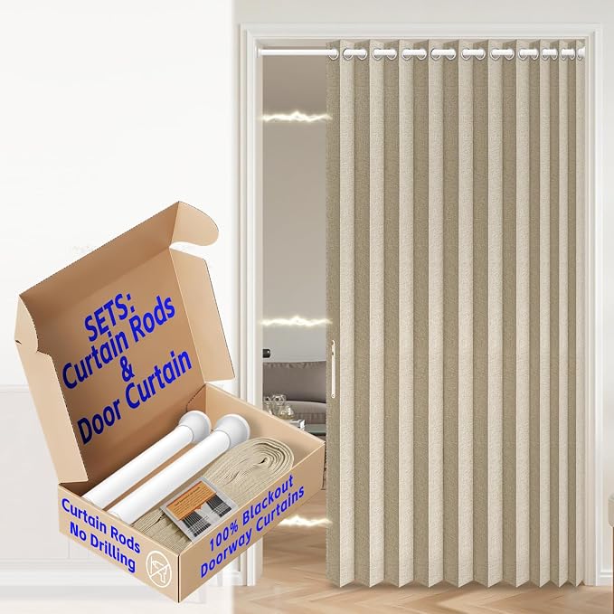 AJAZZ Blackout Accordion Door by AJAZZ