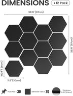 Fluxynara Hexagon Cork Board Alternative - Image 2